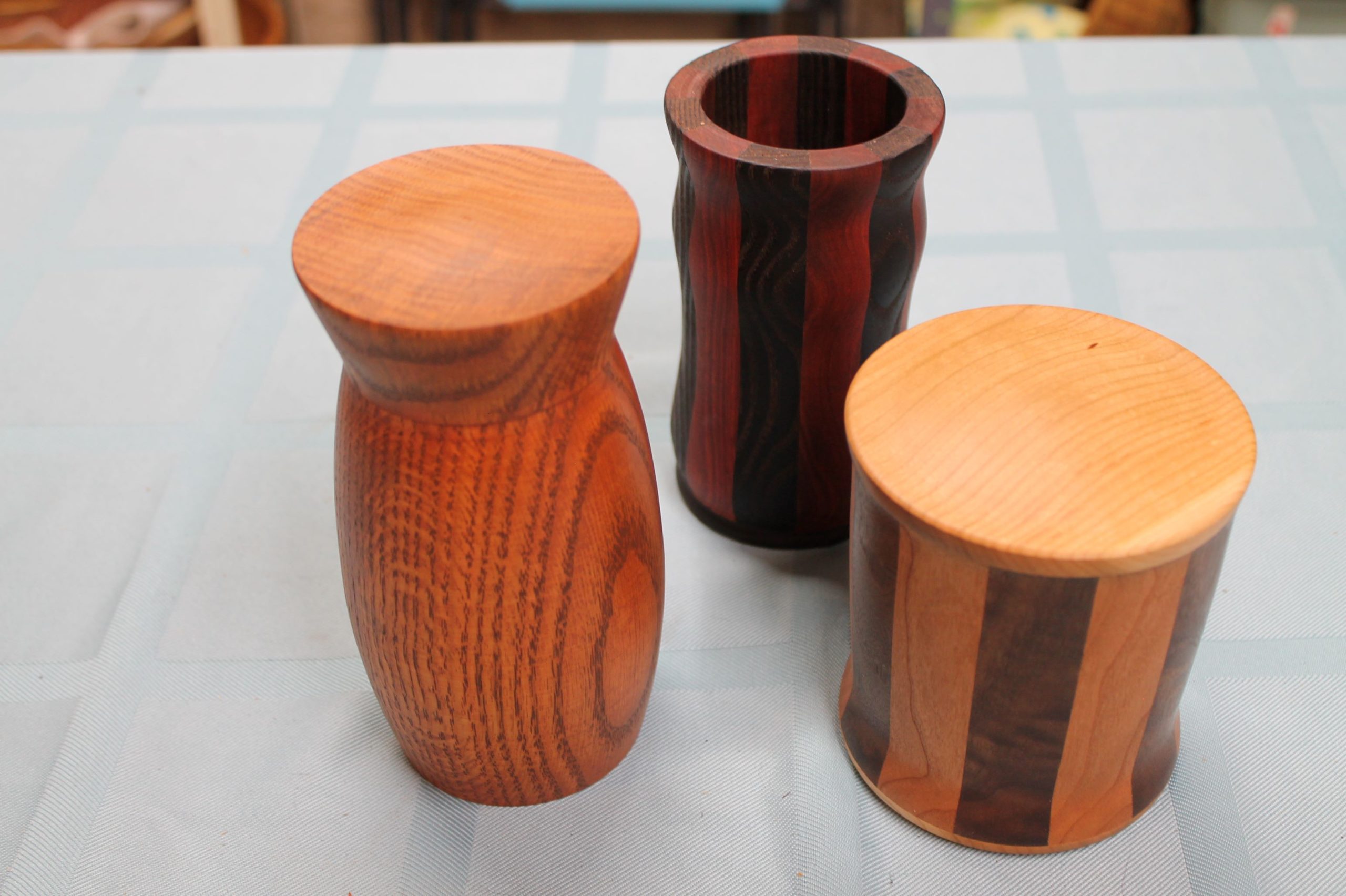 Threaded turned boxes 2